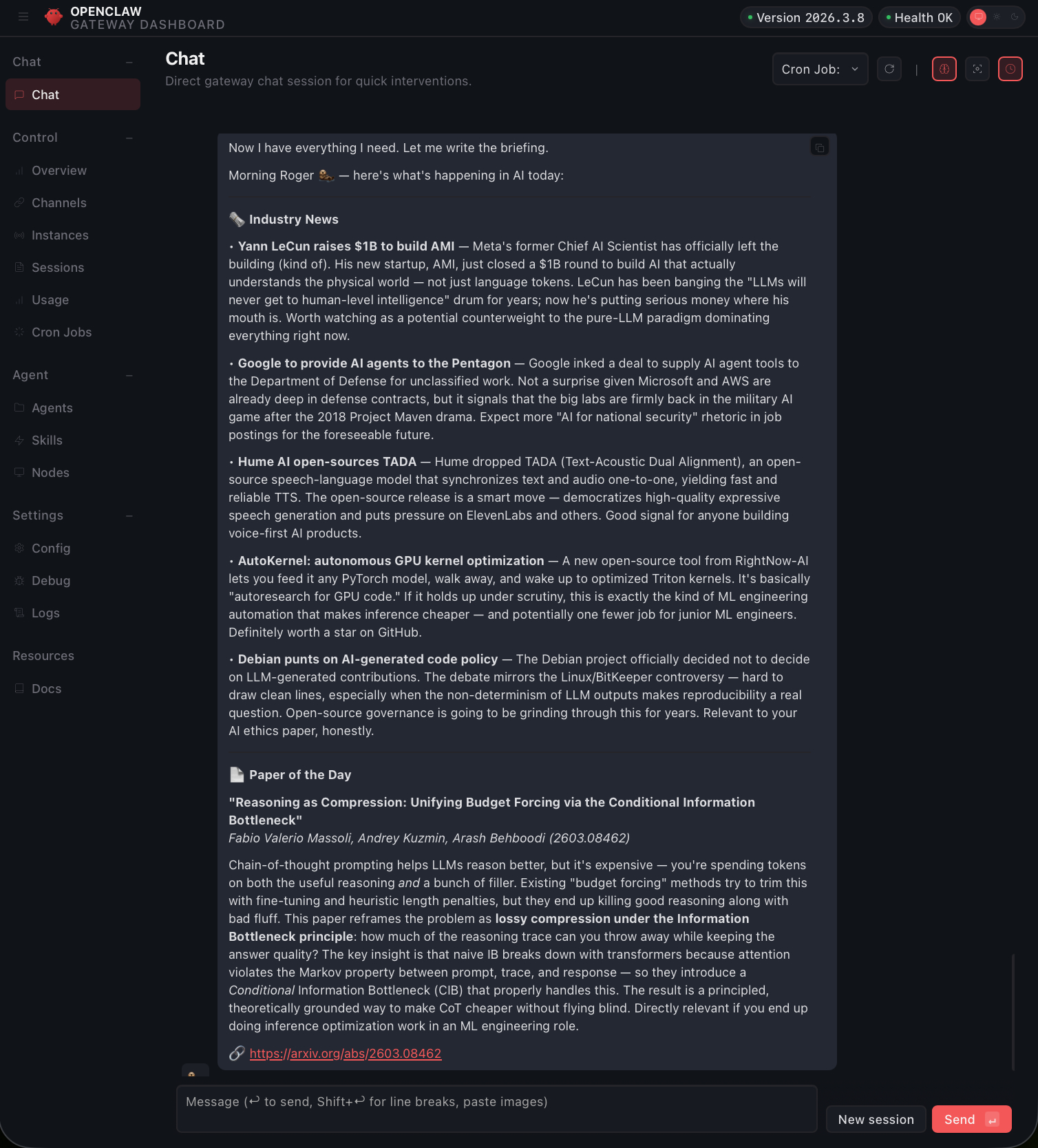 Screenshot of Blog #1: OpenClaw